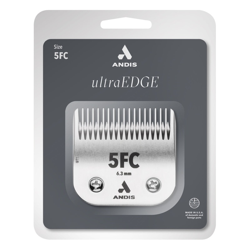 Andis #5FC UltraEdge Blade Set, 1/4 – 6.3 mm