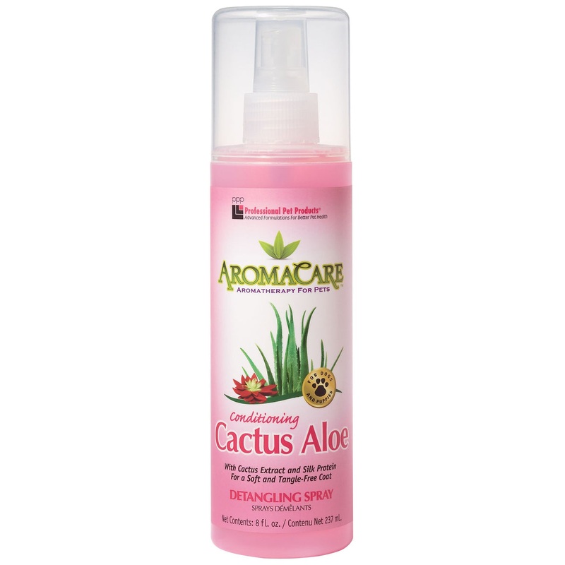 AromaCare Detangling Cactus Aloe Spray, 8 oz.