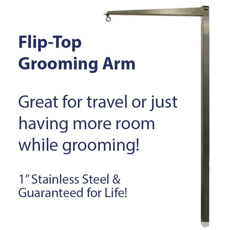 Groomers Helper 1 Stainless Steel Flip Arm
