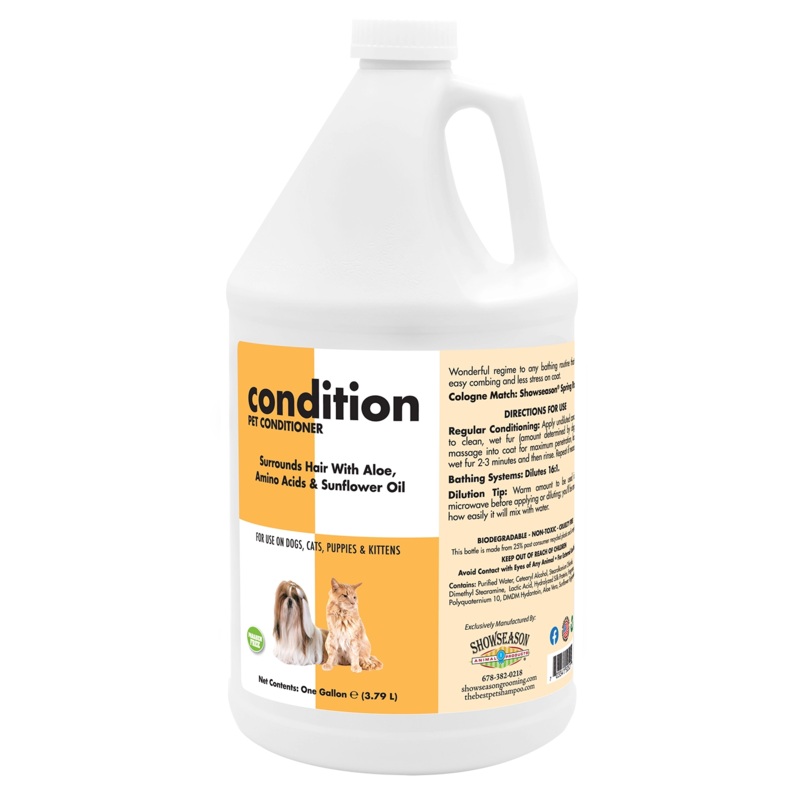 Showseason Gallon Condition Pet Conditioner
