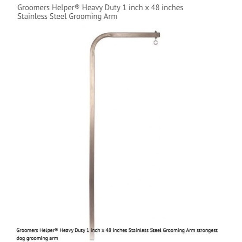 Groomers Helper 1 Classic Stainless Steel Grooming Table Arm