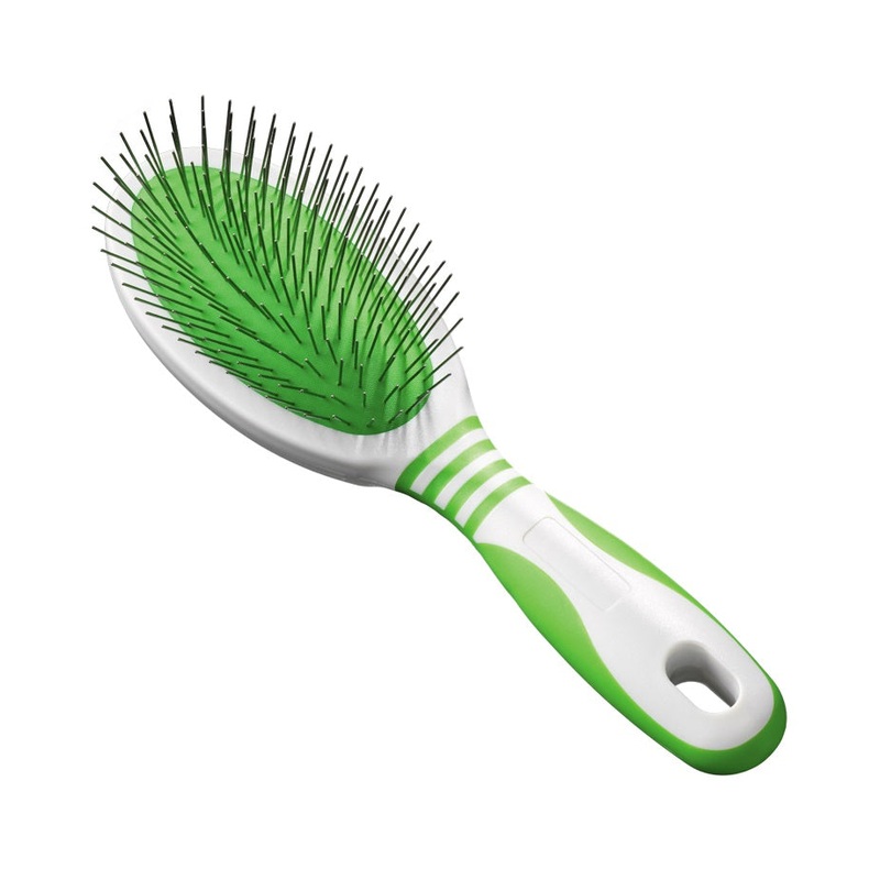 Andis  Large Pin Brush – Green/White
