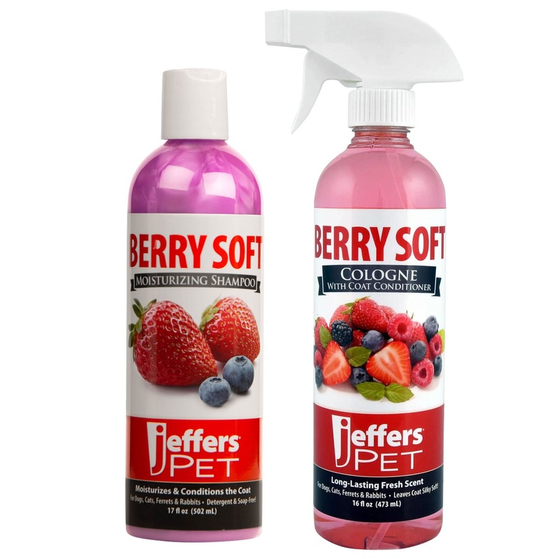 Berry Soft Pet Shampoo & Cologne, 2 Piece Kit