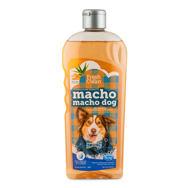 Fresh ‘n Clean Macho Macho Dog Shampoo, 18 oz