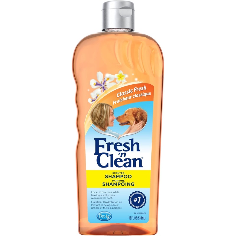 Fresh ‘n Clean Original Classic Fresh Scented Pet Shampoo for Dogs & Cats
