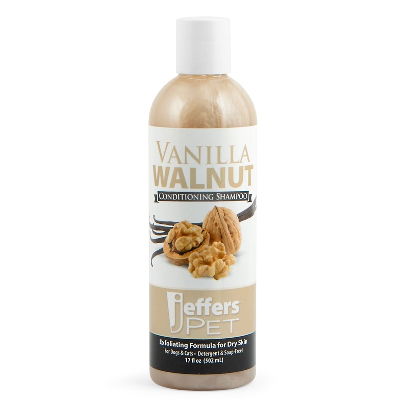 Pet Vanilla Walnut Exfoliating Dog & Cat Conditioning Shampoo