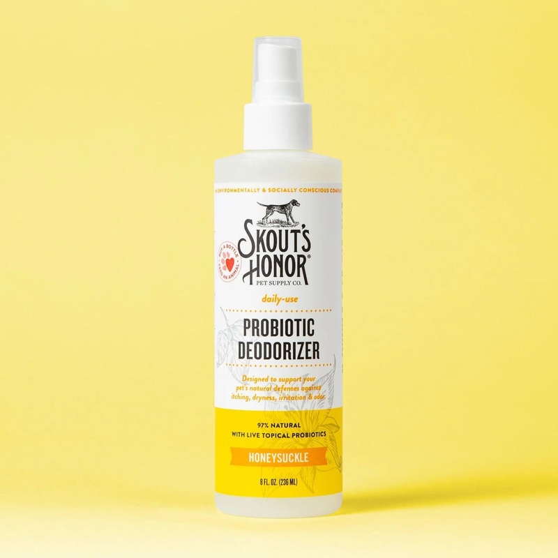 Skout’s Honor Probiotic Daily Use Pet Deodorizer Spray