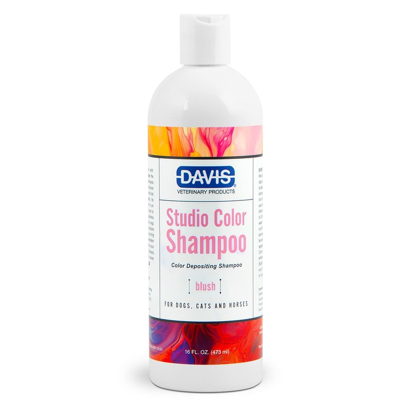 Studio Color Depositing Pet Shampoo for Dogs, Cats & Horses  Temporary Coat Dye, Sulfate-Free, Washable