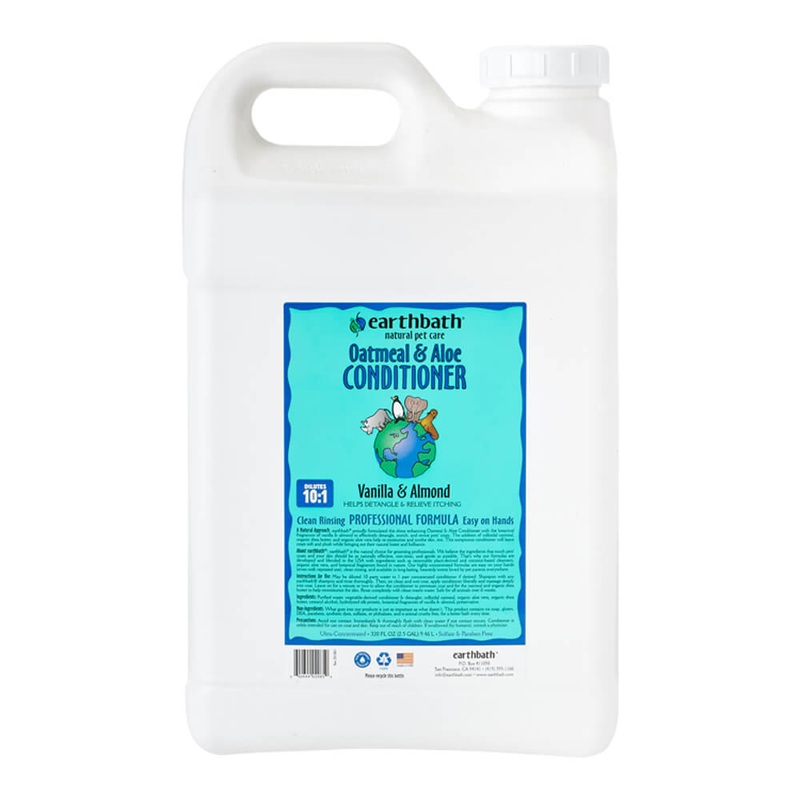EARTHBATH Oatmeal & Aloe Conditioner, Vanilla Almond Scent – 320 oz (2.5 Gal)