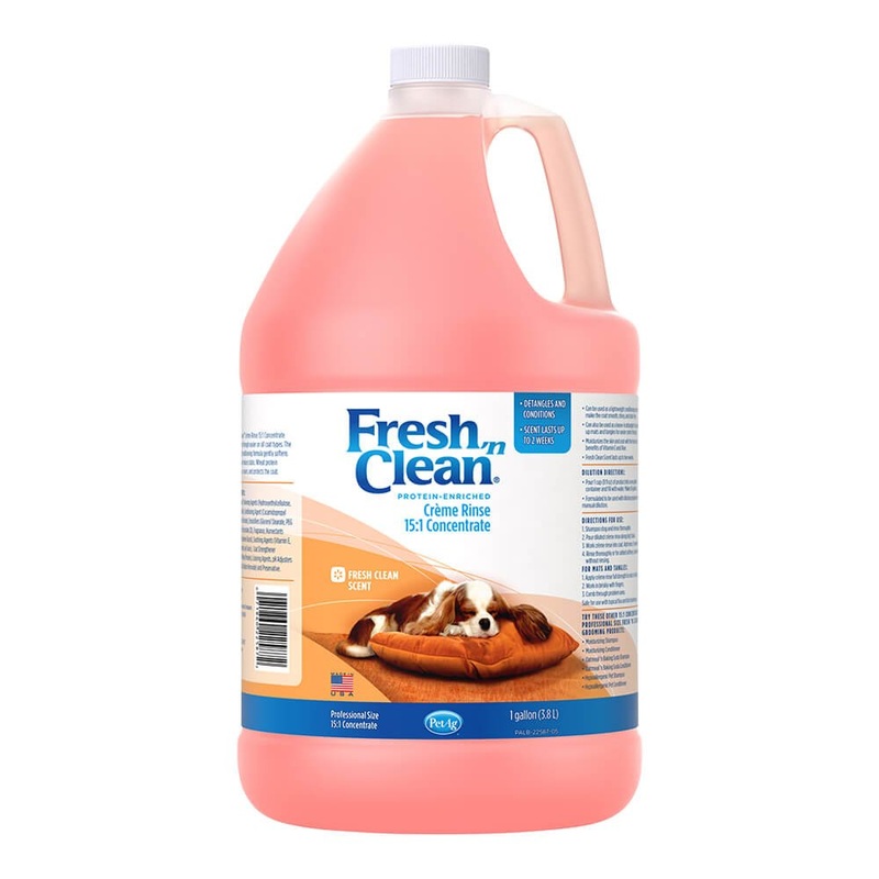 Fresh ‘n Clean Creme Rinse, 15:1, Fresh Floral Scent, Gallon