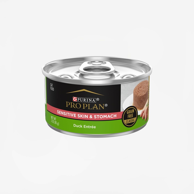 Purina Pro Plan Focus Adult Sensitive Skin & Stomach Duck Entre Cat Food
