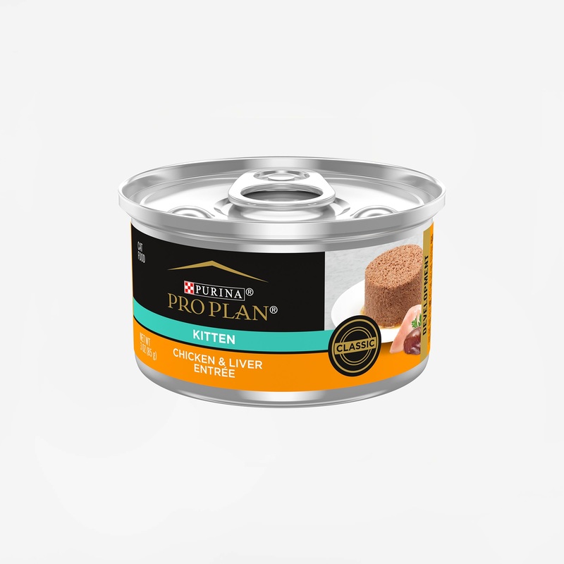 Purina Pro Plan Kitten Chicken & Liver Entre Wet Cat Food