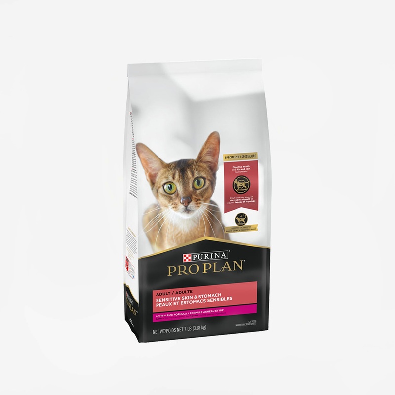 Purina Pro Plan Sensitive Skin & Stomach Lamb & Rice Formula Cat Food