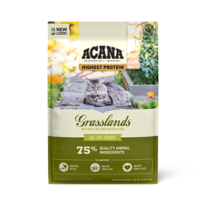 Acana Highest Protein Grasslands Dry Cat Food