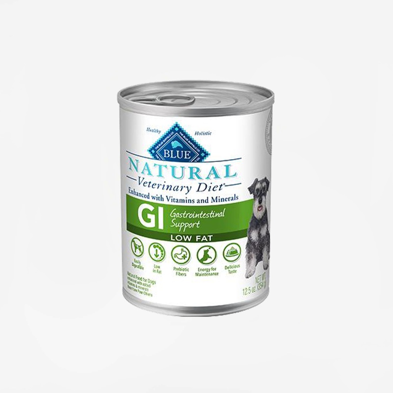 Blue Buffalo Natural Veterinary Diet GI Low Fat Gastrointestinal Support for Dogs – Canned