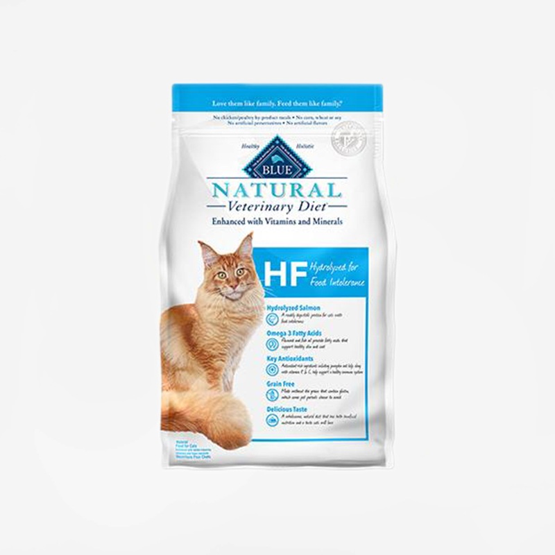 Blue Buffalo Natural Veterinary Diet HF Hydrolyzed for Food Intolerance for Cats – Dry