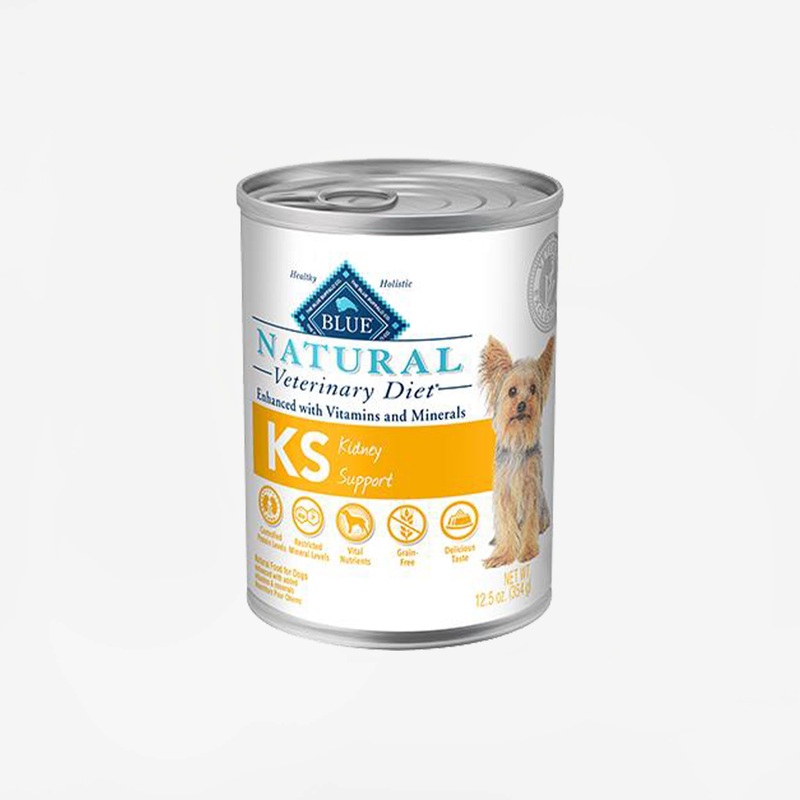 Blue Buffalo Natural Veterinary Diet KS Kidney Support For Dogs – Canned