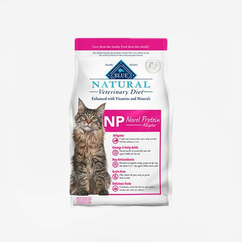 Blue Buffalo Natural Veterinary Diet NP Alligator for Cat – Dry