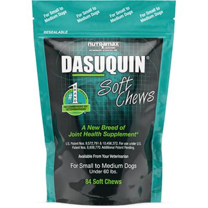 Dasuquin Soft Chews for Dogs|Small & Medium (Up to 60 lbs)|Large (60+ lbs)|84 Count|150 Count