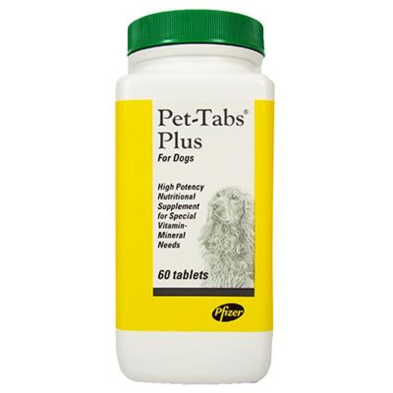Pet-Tabs Plus for Dogs|All Weight Ranges|60 Count|180 Count