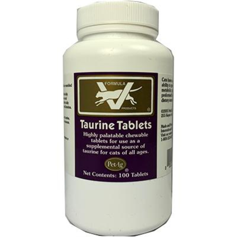 Taurine Tablets for Cats|250 mg|100 Count