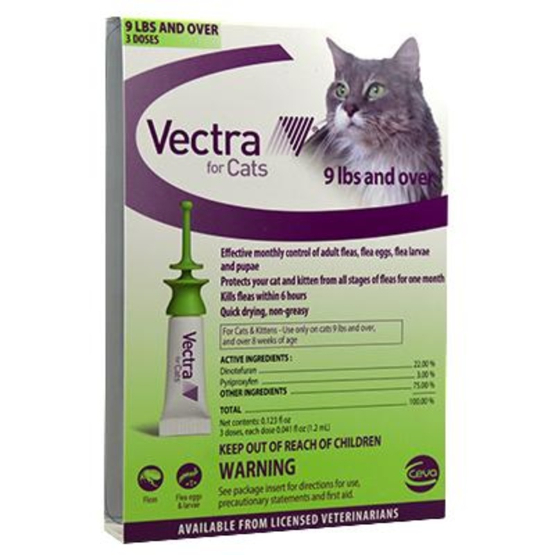 Vectra Topical Solution for Cats – 6 months