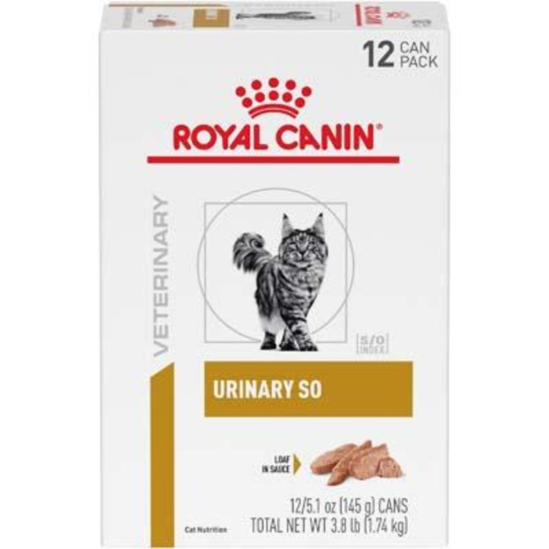 Royal Canin Feline Urinary SO Loaf in Sauce Canned Cat Food