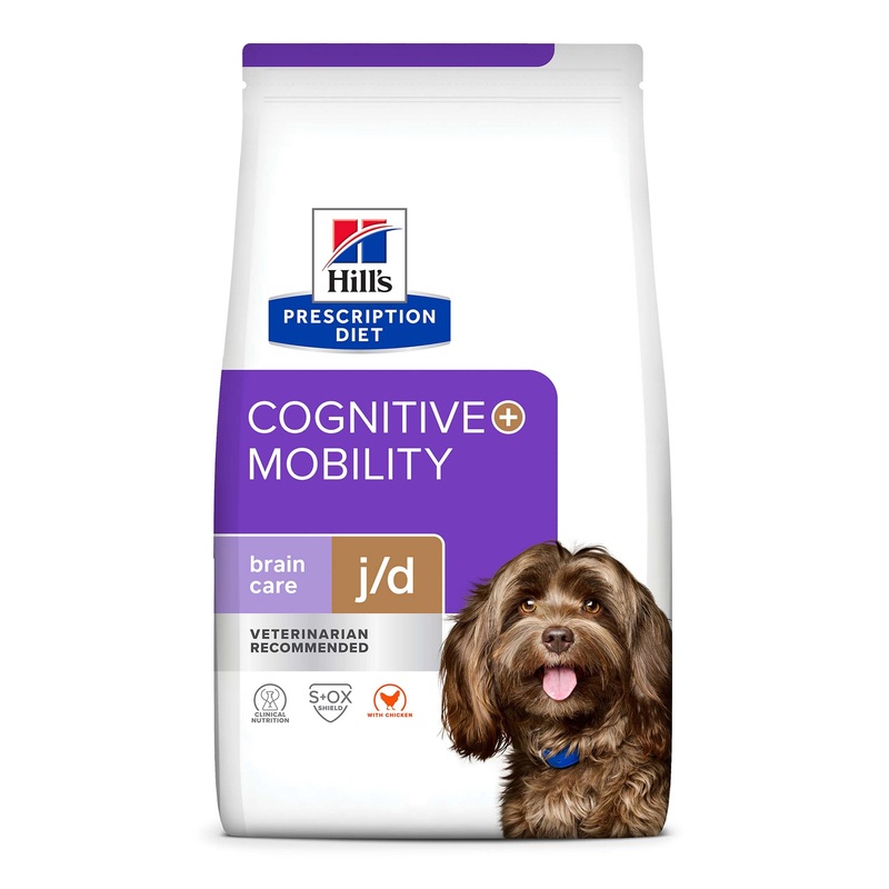 Hill’s Prescription Diet Brain Care + j/d Joint Care Chicken Dry Dog Food