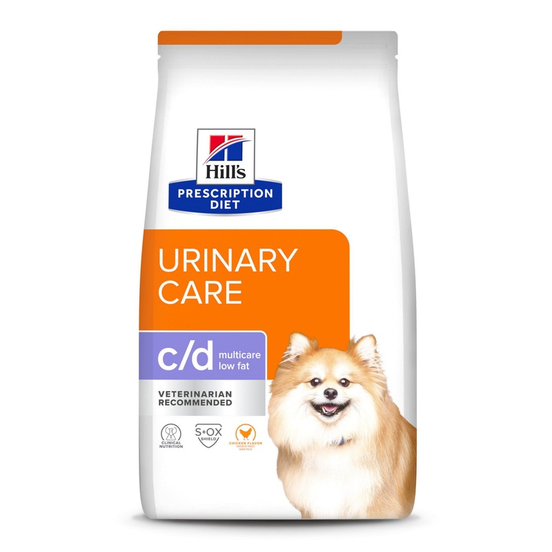 Hill’s Prescription Diet c/d Multicare Low Fat Adult Urinary Care Chicken Flavored Dry Dog Food