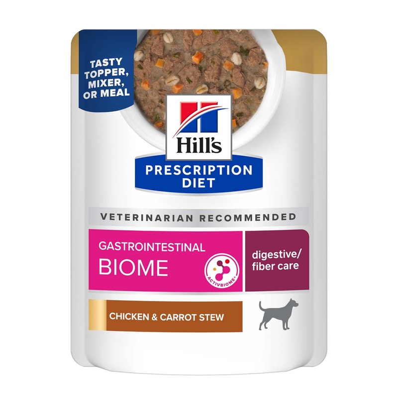 Hill’s Prescription Diet Gastrointestinal Biome Chicken & Carrot Stew Wet Dog Food