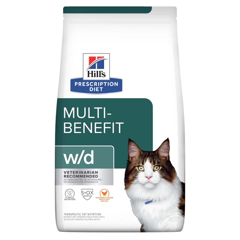 Hill’s Prescription Diet w/d Digestive/Weight Management – Cat Food