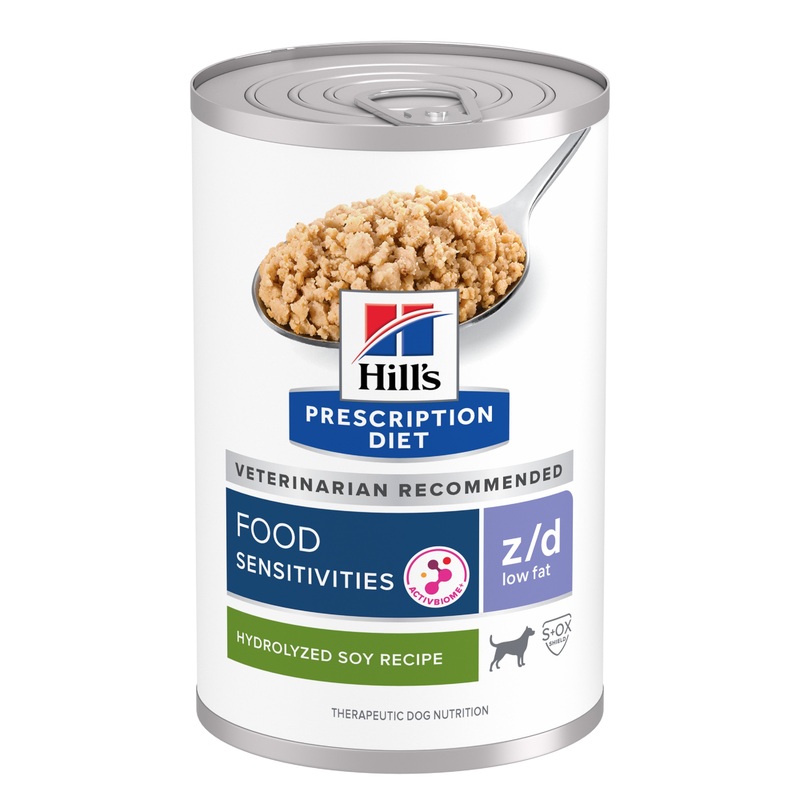 Hill’s Prescription Diet z/d Low Fat Hydrolyzed Soy Recipe – Canned Dog Food