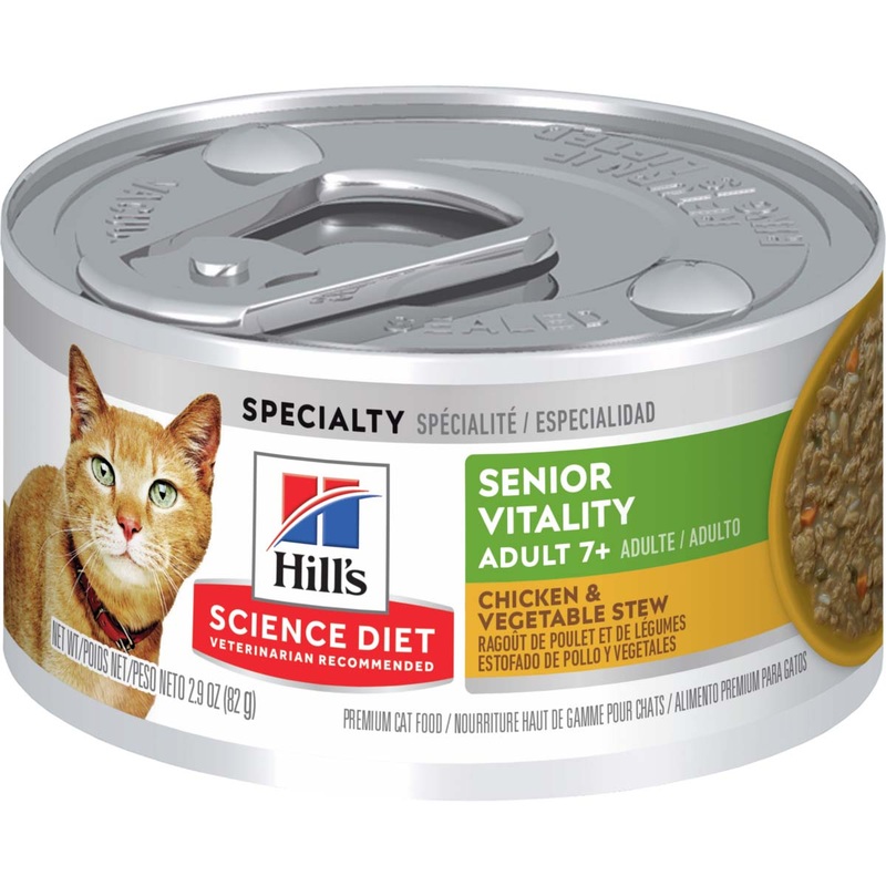 Hill’s Science Diet Adult 7+ Senior Vitality – Cat Food