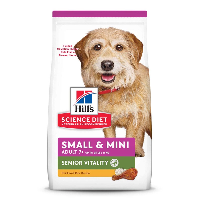 Hill’s Science Diet Adult 7+ Small & Mini Senior Vitality – Dog Food