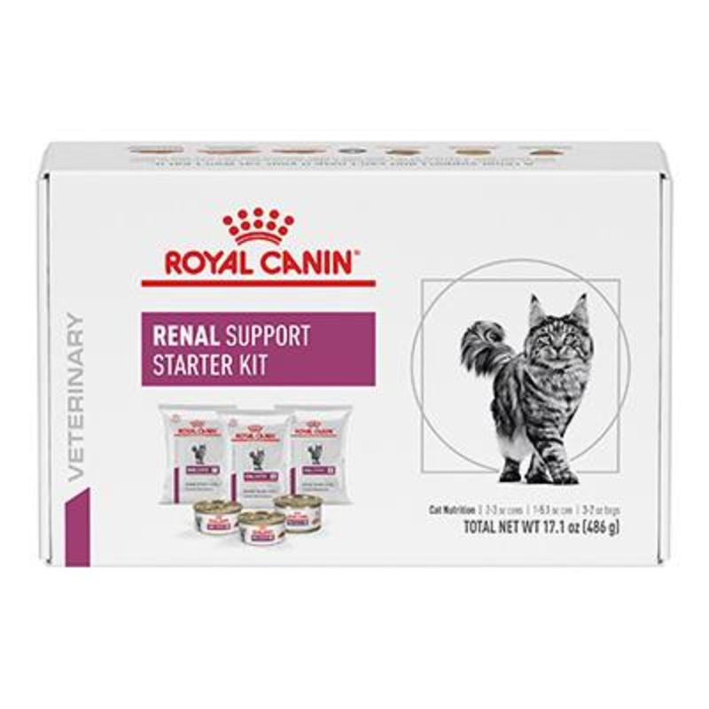 Royal Canin Veterinary Diet Feline Renal Support Starter Kit