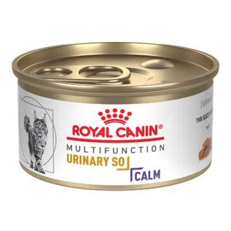 Royal Canin Veterinary Diet Feline Urinary SO + Calm Canned Cat Food
