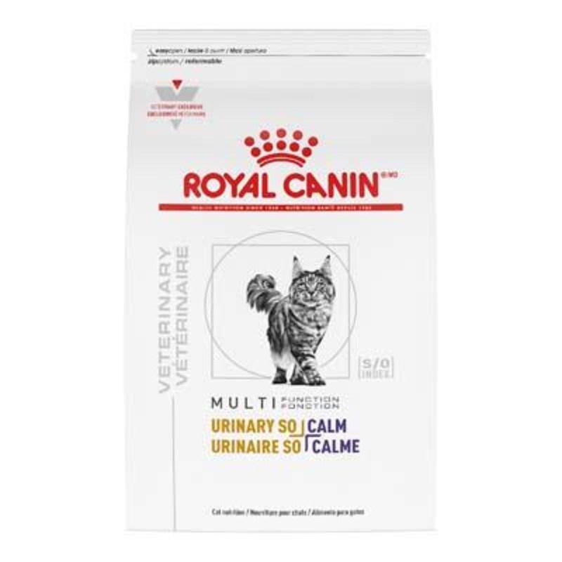 Royal Canin Veterinary Diet Feline Urinary SO + Calm Dry Cat Food