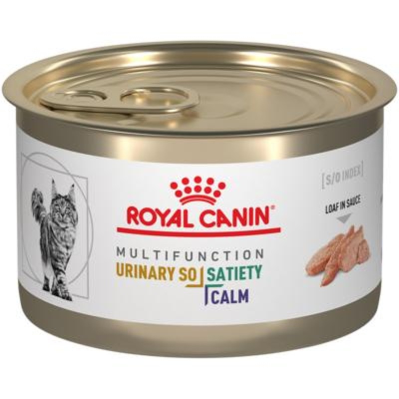 Royal Canin Veterinary Diet Feline Urinary SO + Satiety + Calm Canned Cat Food