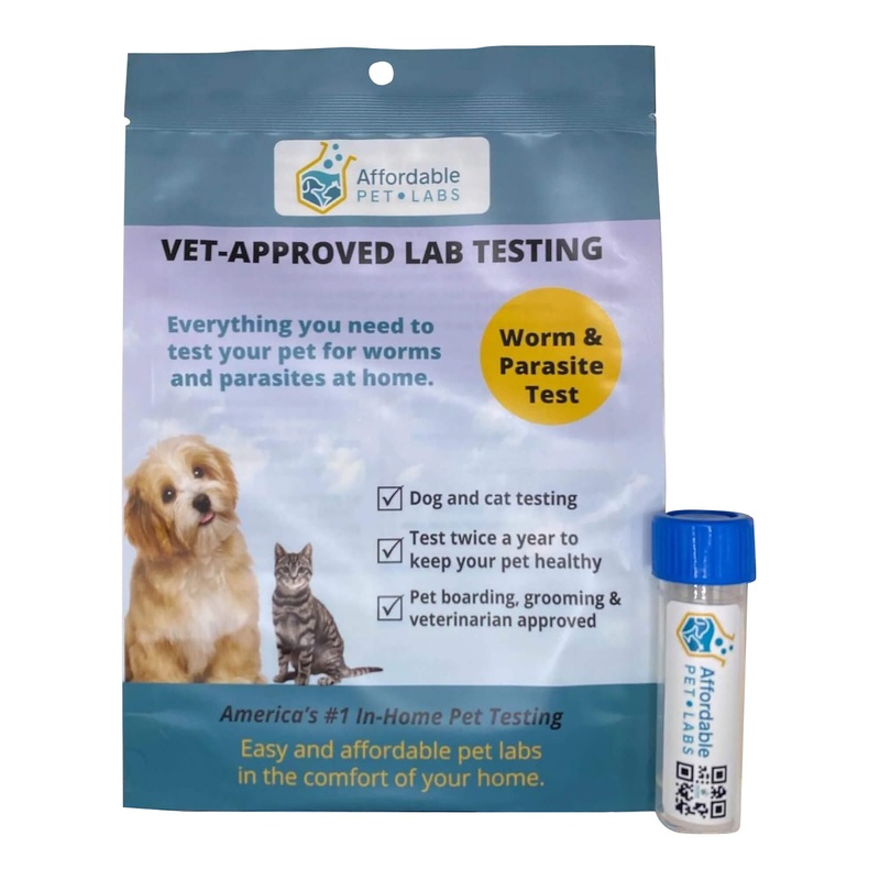Affordable Pet Labs – Total Fecal Tests Plus Giardia For Dogs & Cats, Easy Home Kit