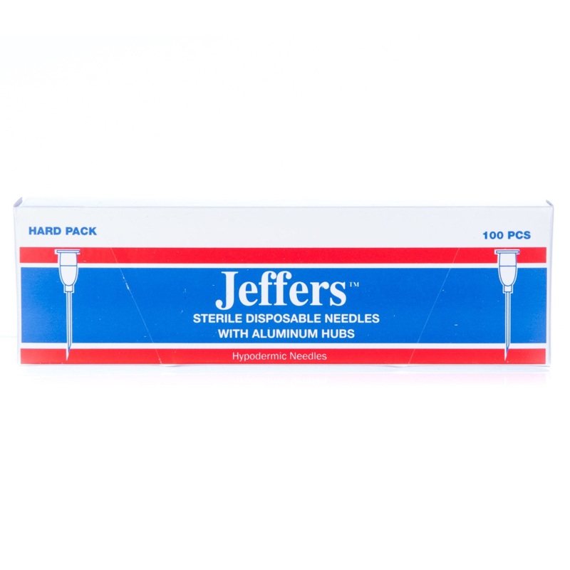 Aluminum Hub Needles, Box of 100