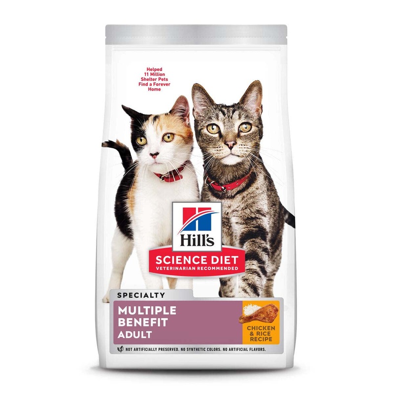 Hill’s Science Diet Adult Multiple Benefit for Multi-Cat Households – Cat Food