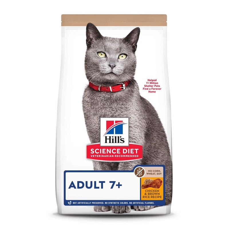 Hill’s Science Diet No Corn Wheat or Soy Adult 7+ – Cat Food