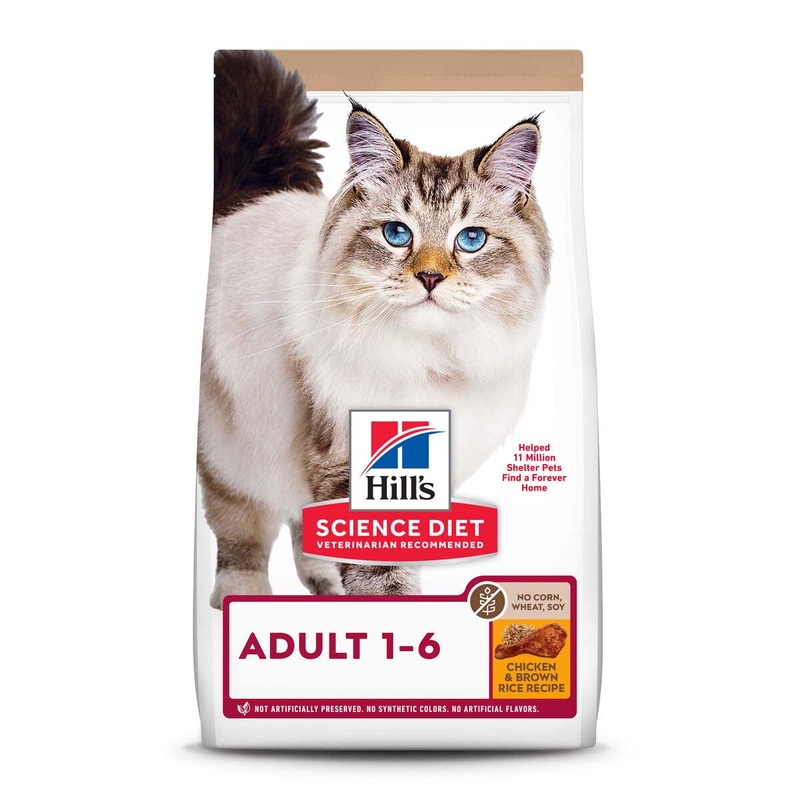 Hill’s Science Diet No Corn Wheat or Soy Adult – Cat Food