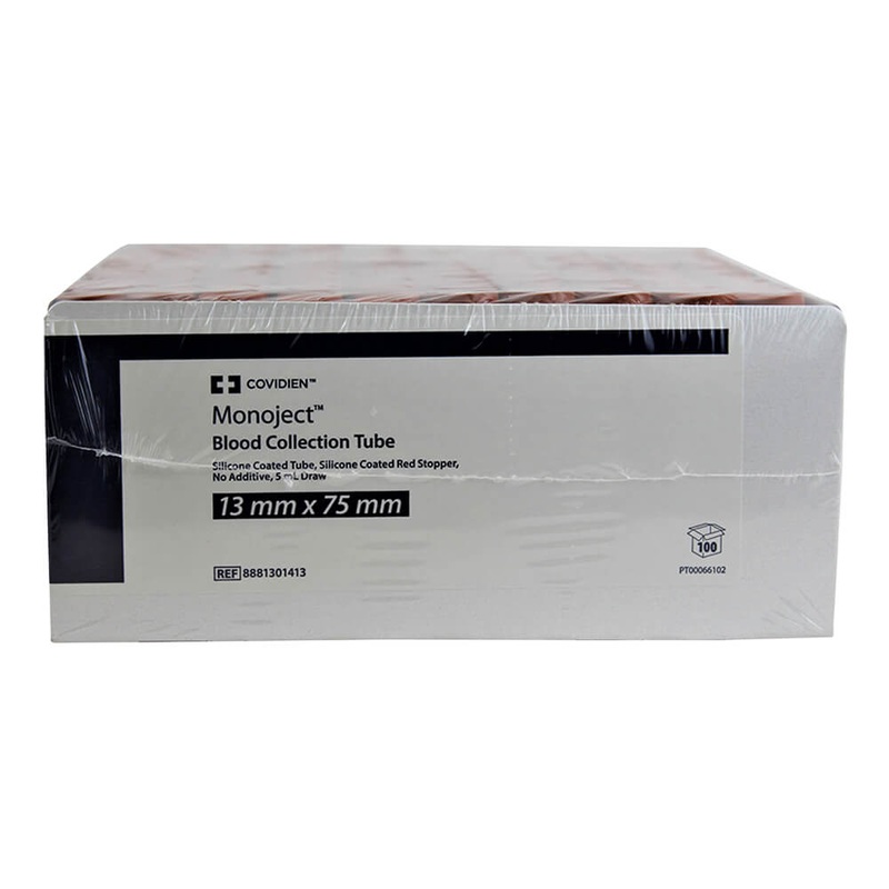 Rx Monoject Blood Collection Tubes, 5 mL, 100 ct