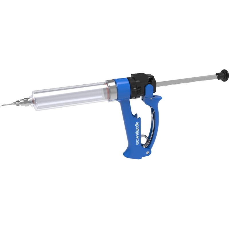 NJ Phillips Repeater Syringe|50 mL|25 mL