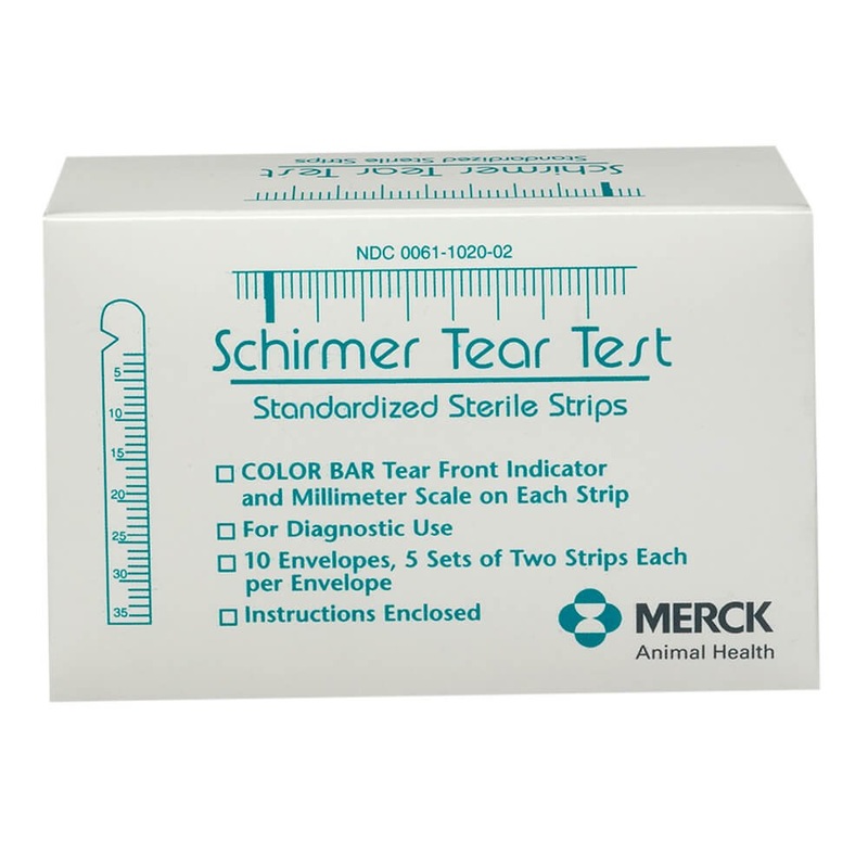 Schirmer Tear Test, 5 Sets|5 Sets of Two Strips in Each Envelope