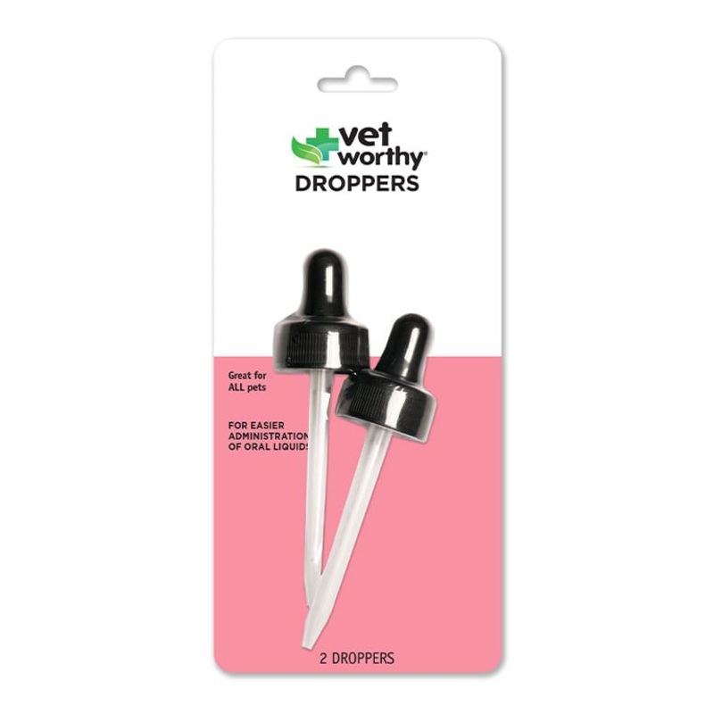 Vet Worthy Droppers, 2pk